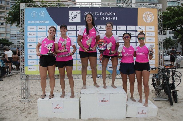 Campeãs do Feminino Open (Foto: Mauro Motta - Aesse Sports)